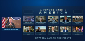 Battery Award Recipients with President Biden | Ascend Elements